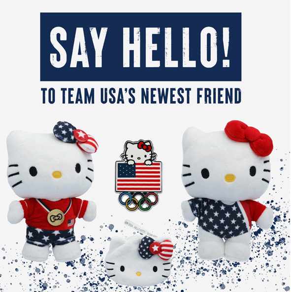 Team USA release Hello Kitty merchandise for Tokyo 2020